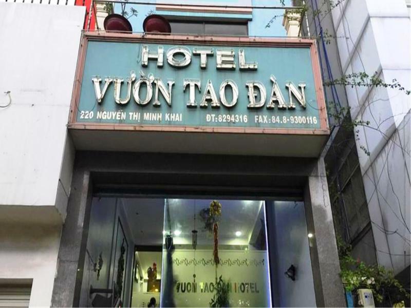 Vuon Tao Dan Hotel Хошимін Екстер'єр фото